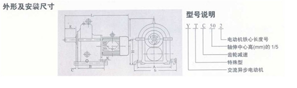 YTC系列齒輪減速三相異步電動機(jī)29
