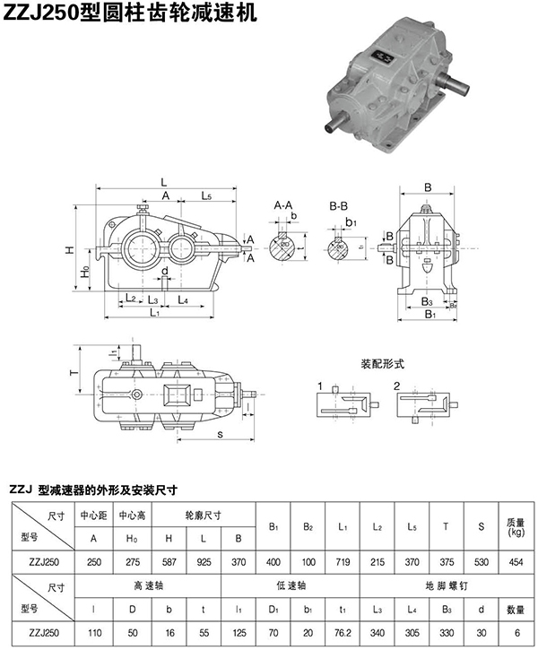 ZZJ250型圓柱齒輪減速機(jī)53